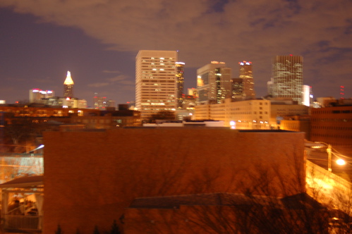 View of Downtown Atlanta From The Roof Deck