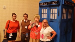 Archer is my favorite show. And look, a Tardis!